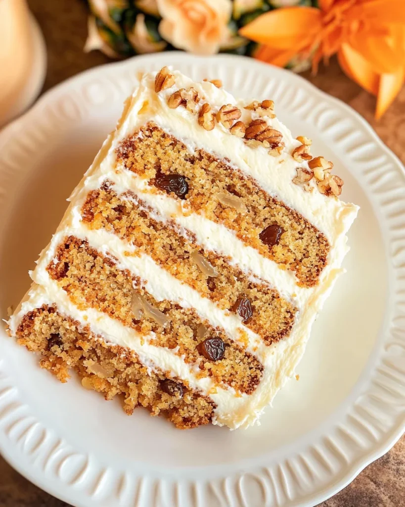 So Moist Old Fashioned Carrot Cake Recipe with Pineapple