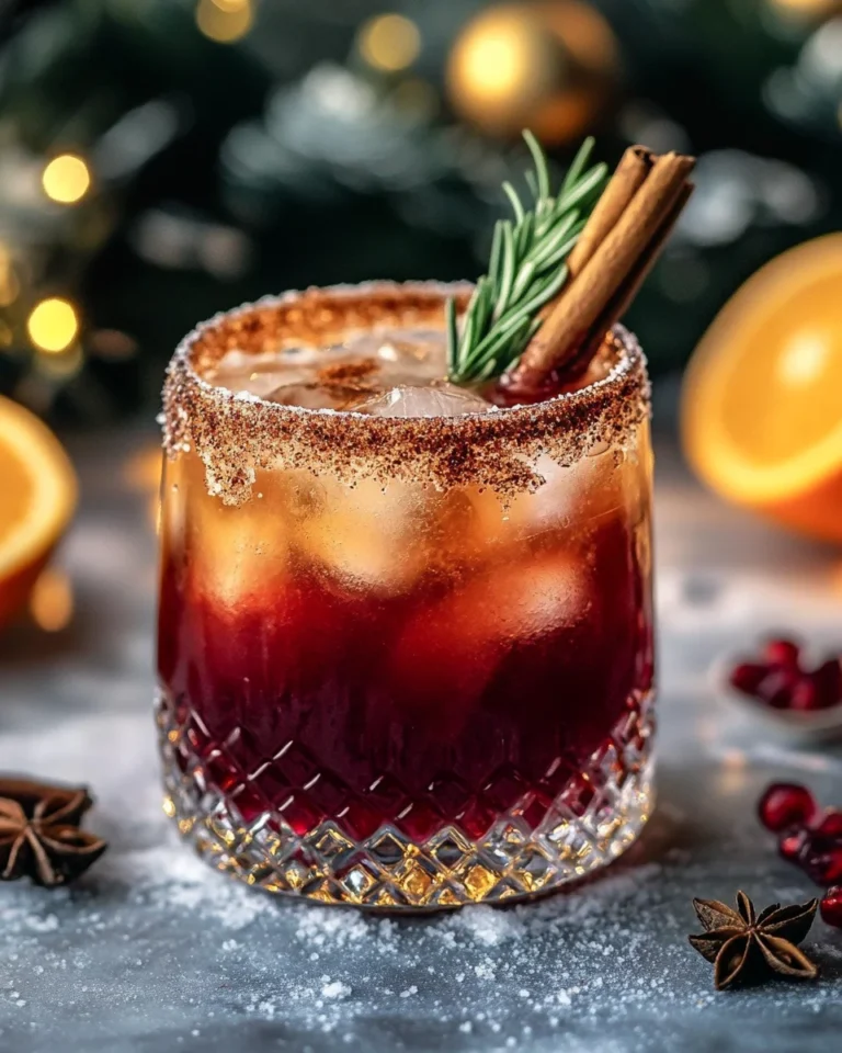 Spiced Christmas Margarita