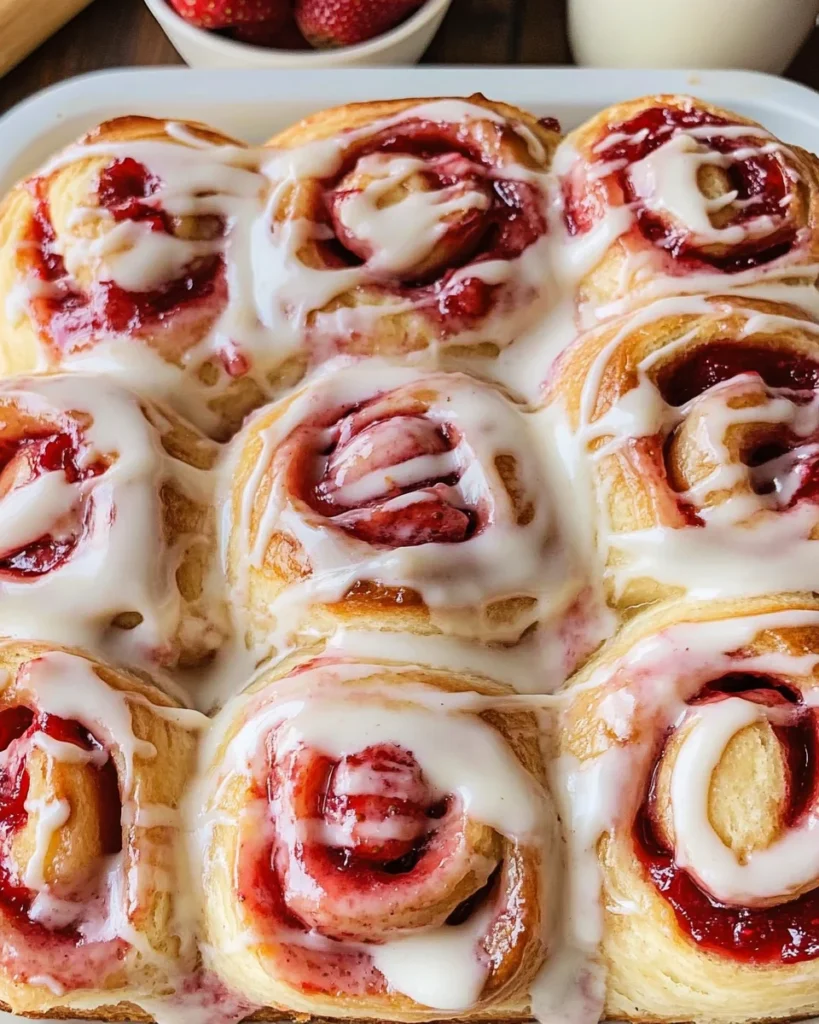 Strawberry Rolls