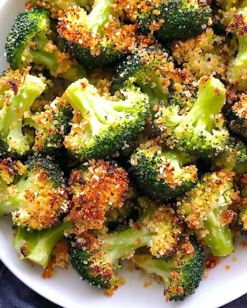 The Best Garlic Parmesan Roasted Broccoli Recipe