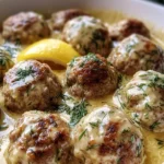 The Softest and Juiciest Greek Meatballs in Lemon Sauce