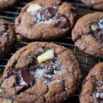 Triple Ginger Dark Chocolate Cookies