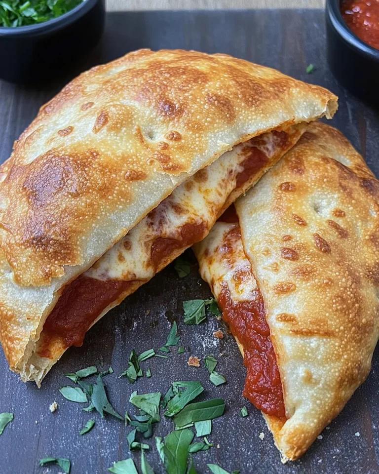 Air Fryer Calzones (Crazy Easy)