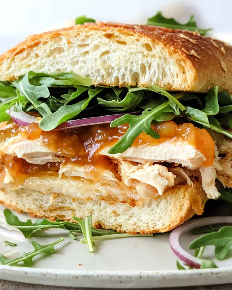 Apricot Brie Chicken Sandwiches