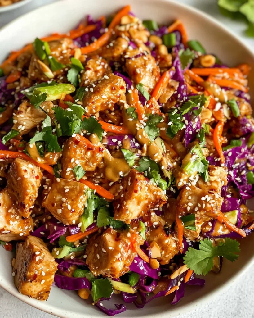 Asian Chicken Crunch Salad