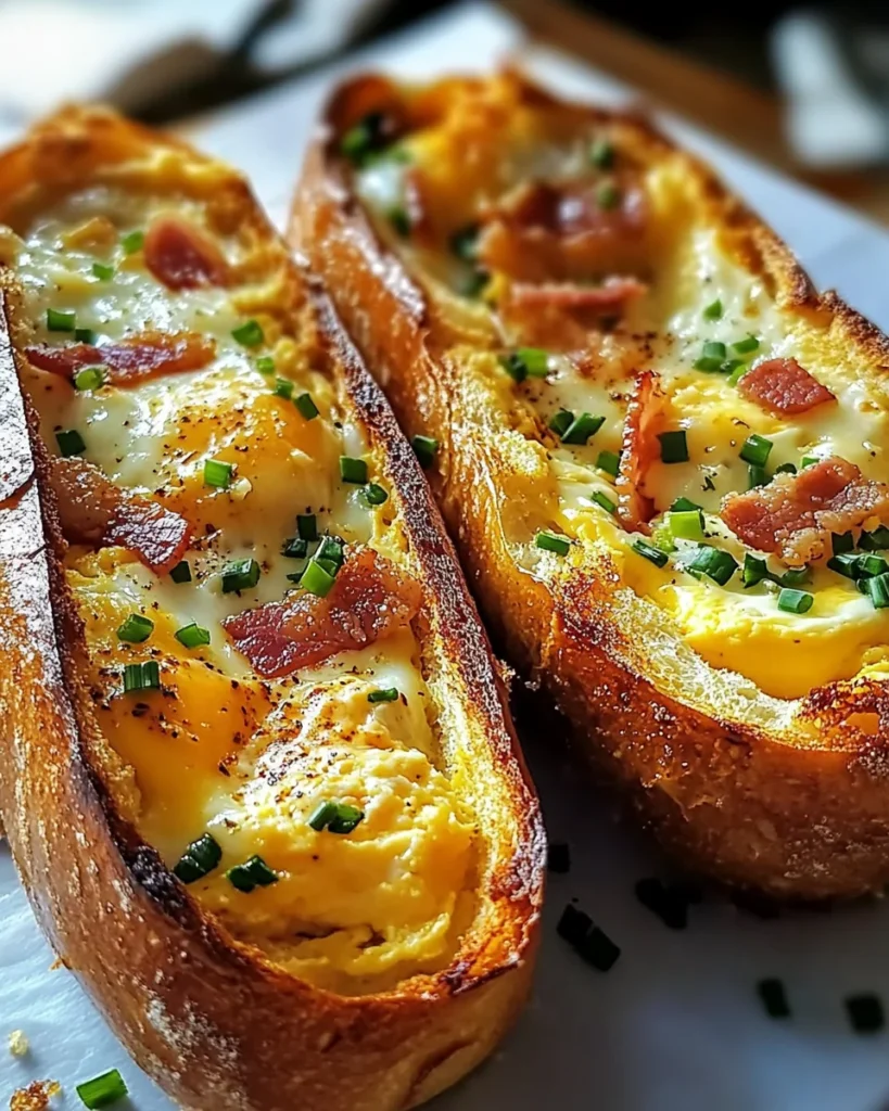 Baked Egg Boats Recipe