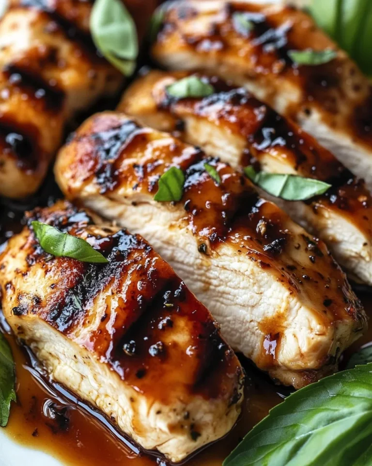 Balsamic Baked Chicken Breast: A Delicious and Easy Recipe for Dinner