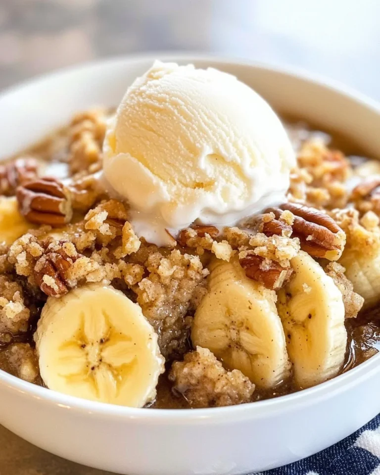 Banana Crumble