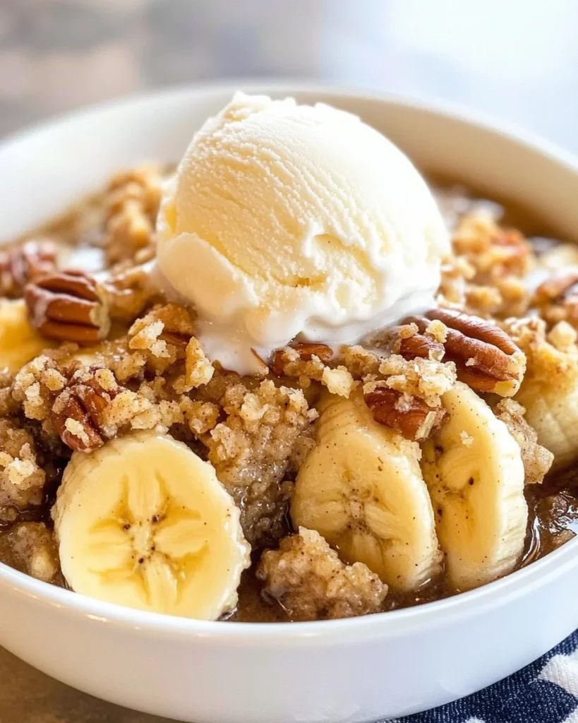 Banana Crumble