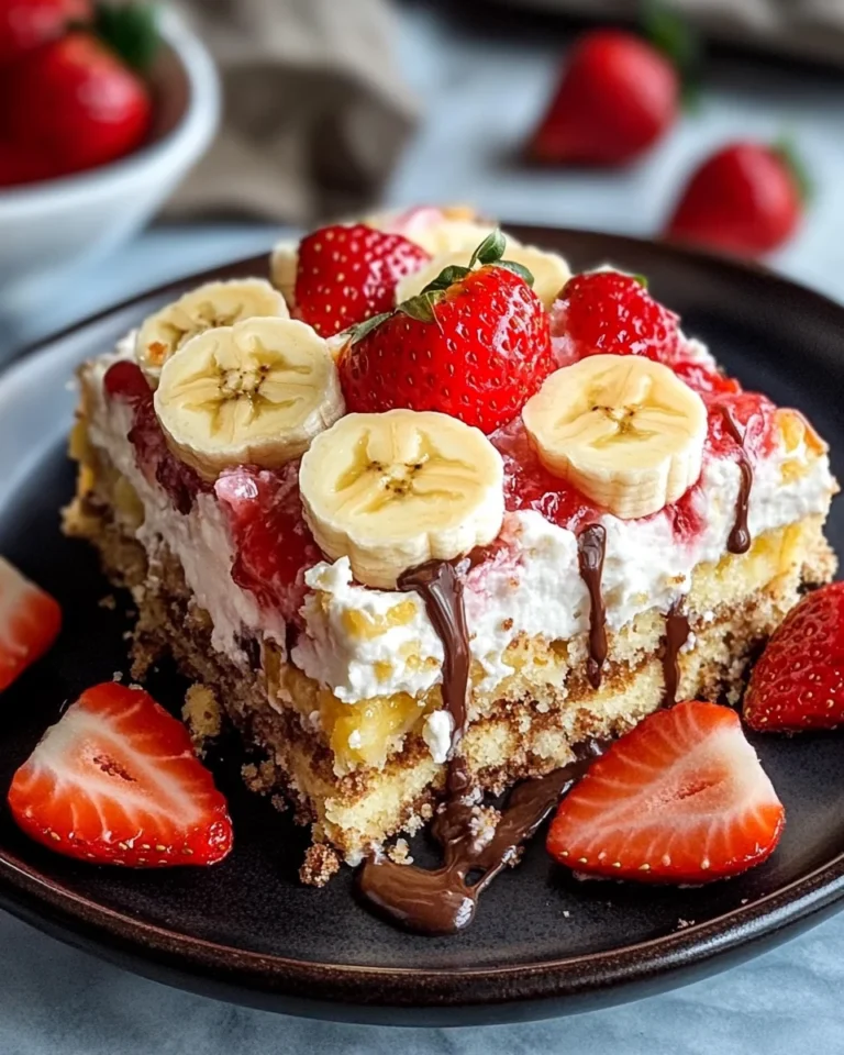 Banana Split Dump Cake Recipe