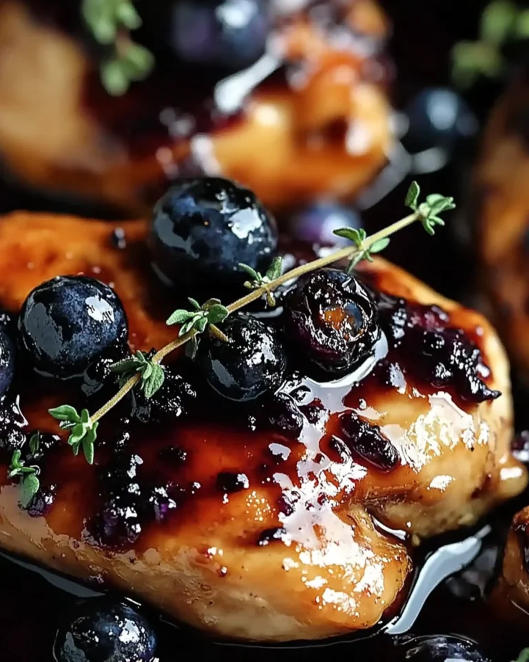 Best-Ever Blueberry Thyme Chicken: An Amazing Ultimate Recipe
