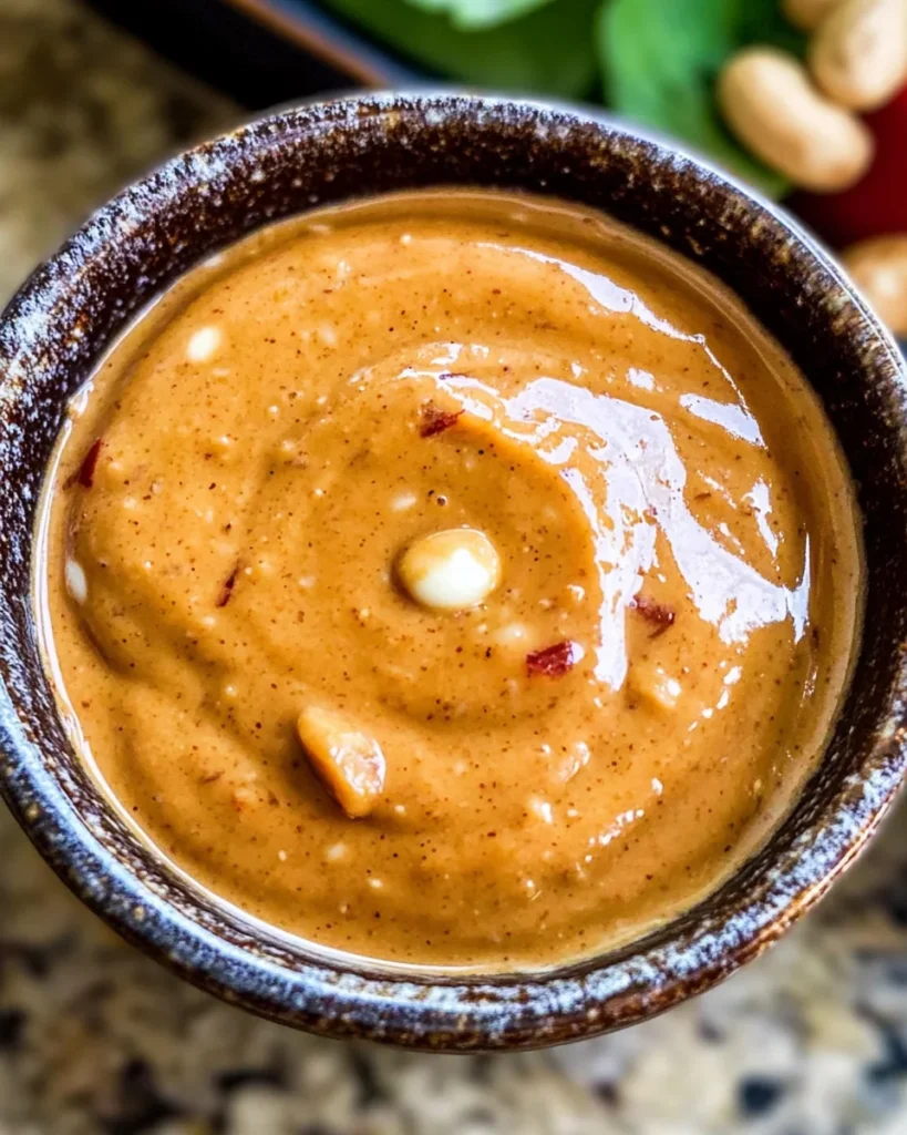 Best Ever Thai Peanut Sauce Recipe