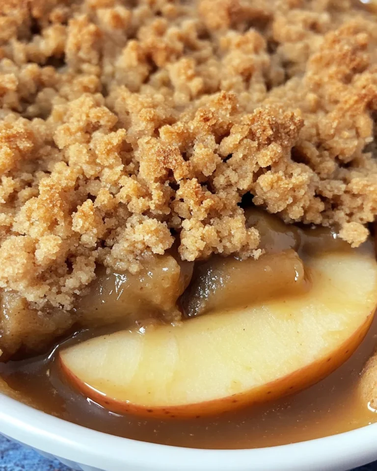 Biscoff Apple Crumble