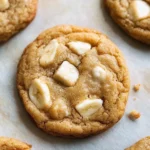 Brown Butter Banana White Chocolate Chip Cookies