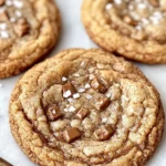 Brown Butter Coffee Toffee Cookies