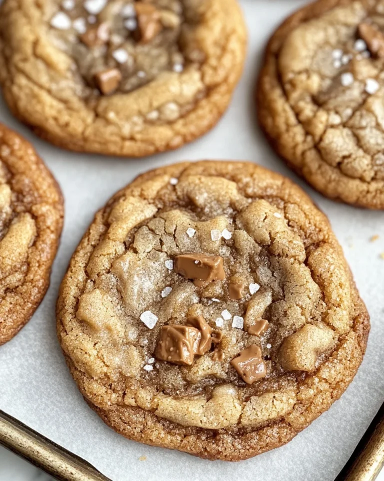 Brown Butter Coffee Toffee Cookies