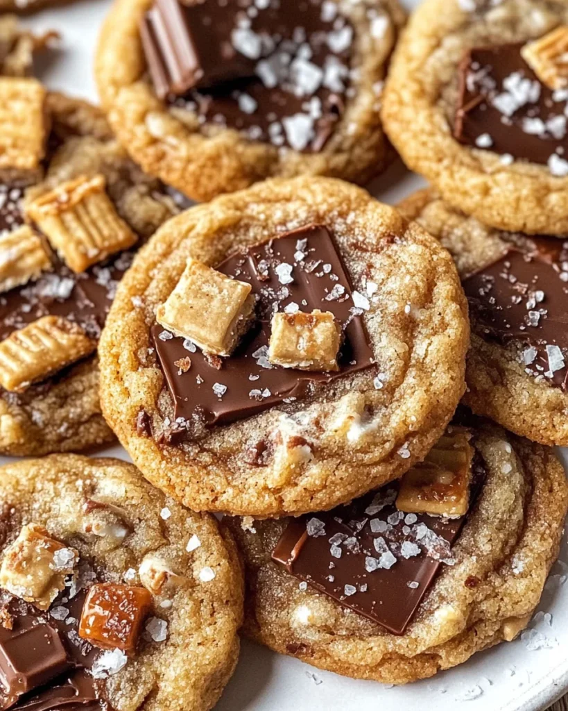 Brown Butter Toffee Cookies