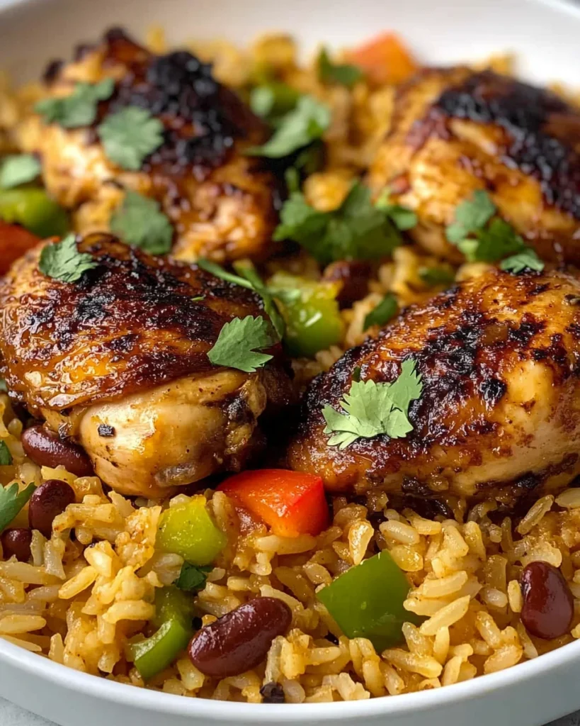 Caribbean Chicken and Rice – Tropical Flavor in Every Bite