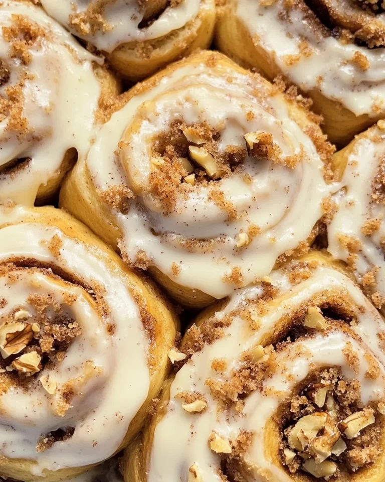 Carrot Cake Cinnamon Rolls
