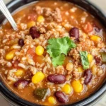 Crock Pot Taco Rice Soup Recipe
