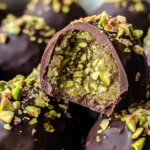 Dubai Chocolate Balls with Pistachio Kunefe Filling