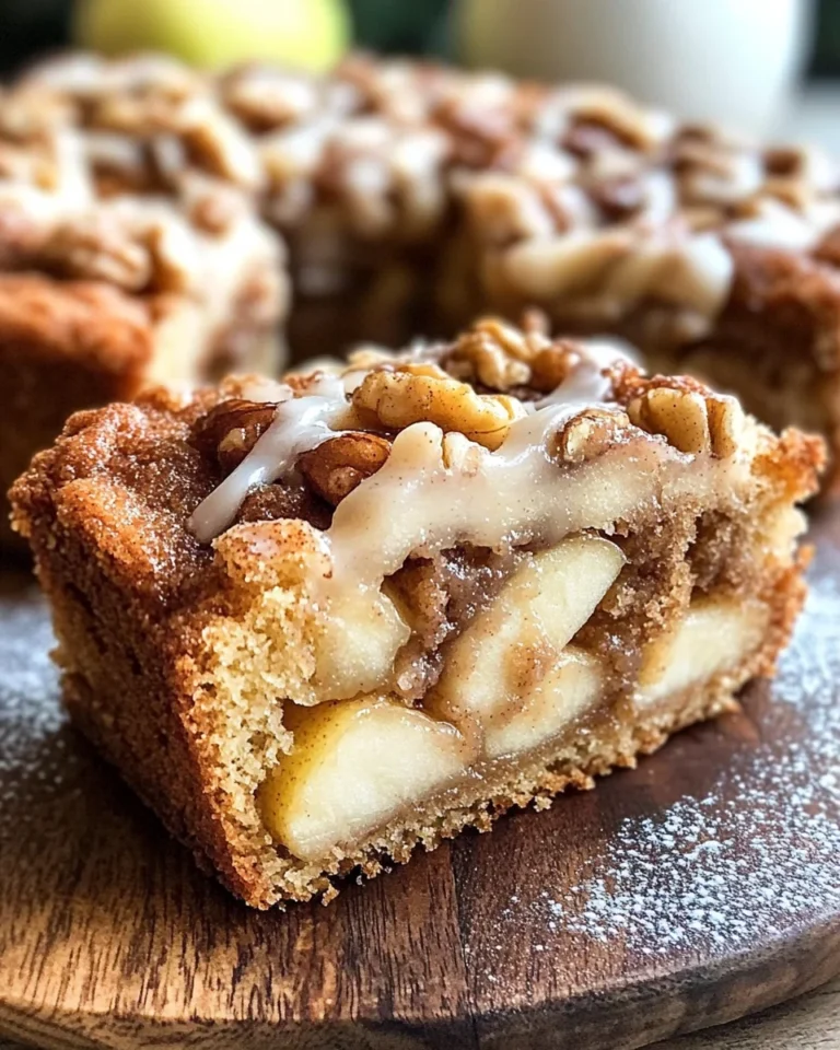 Easy Cinnamon Apple Cake: A Cozy, Autumn-Inspired Treat