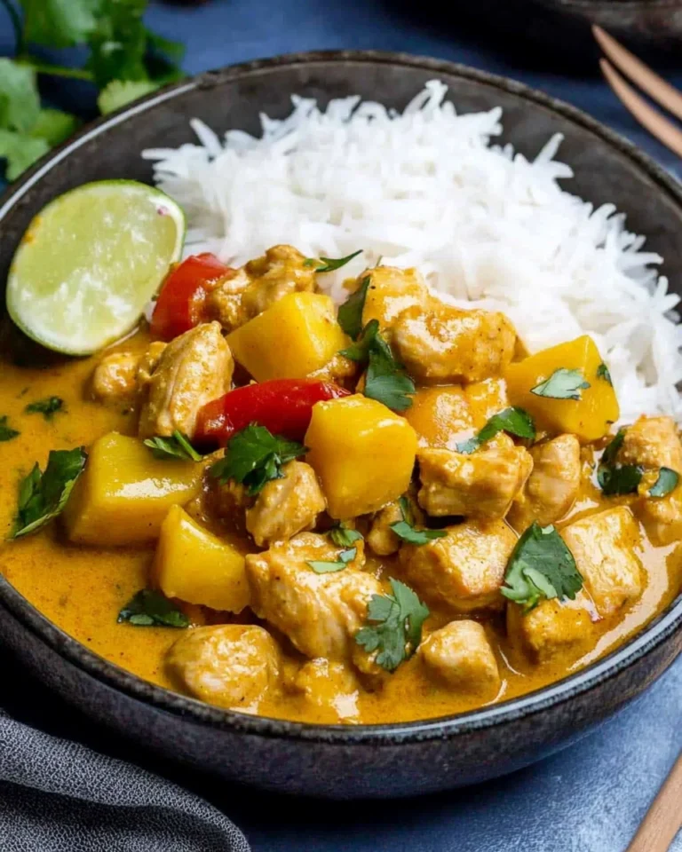 Easy Mango Chicken Curry