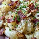 Easy Roasted Cabbage Salad