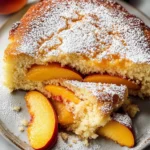Fresh Peach Cake