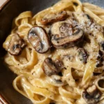 Gorgonzola Truffle Cream Sauce with Mushrooms