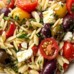Greek Orzo Pasta Salad