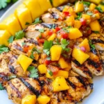 Grilled Mango Pineapple Chicken