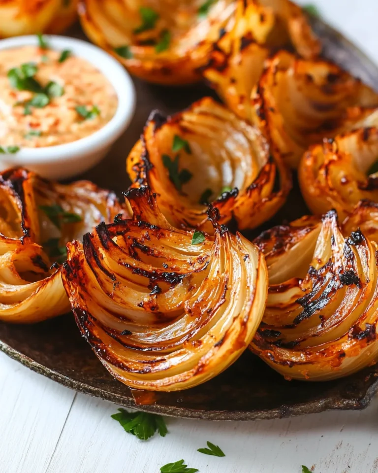 Grilled Onion Blossoms