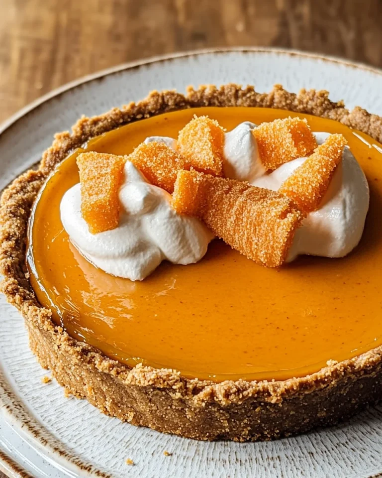Honey Carrot Pie