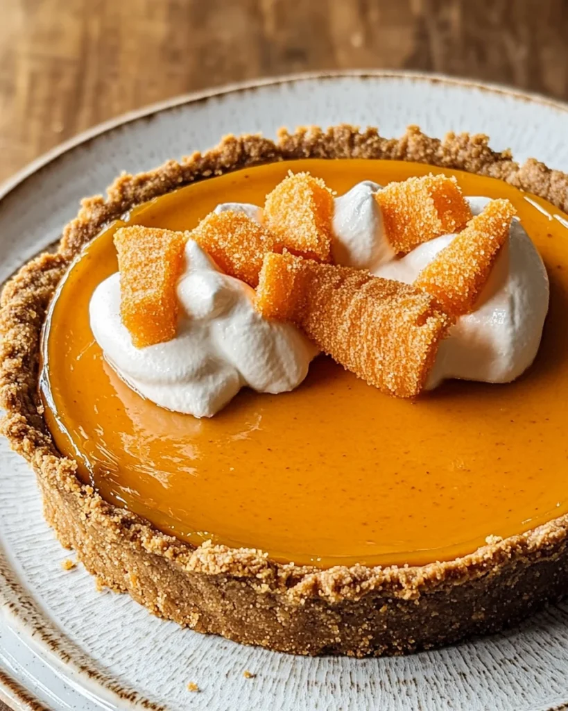 Honey Carrot Pie