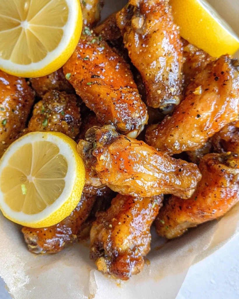Honey Lemon Pepper Wings