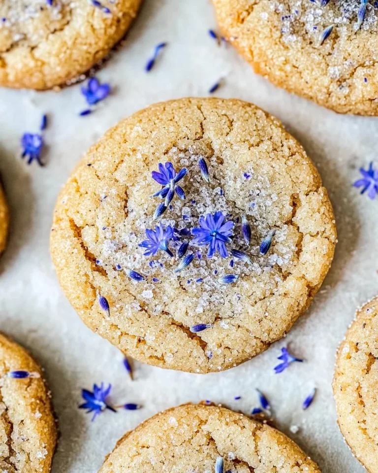 Lavender Earl Grey Cookies Recipe