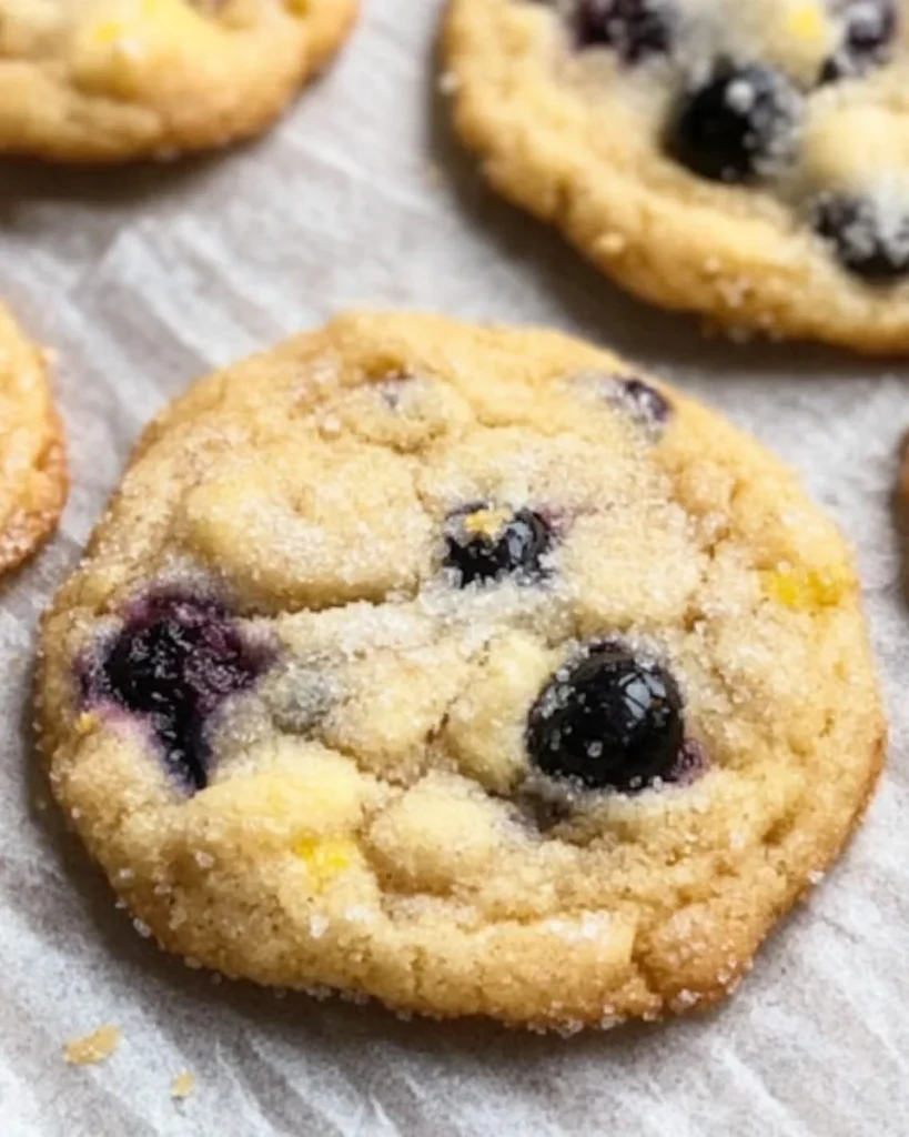 Lemon Blueberry Cookies Recipe