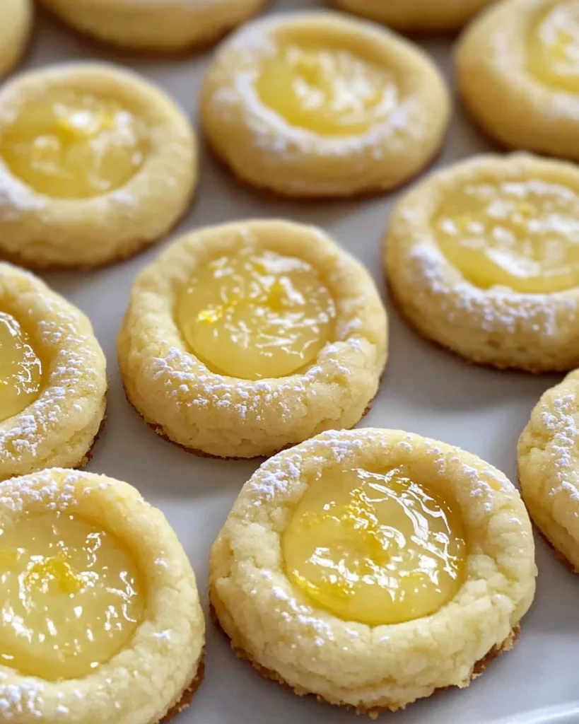 Lemon Curd Cookies Recipe