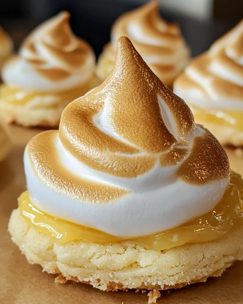 Lemon Meringue Pie Cookies Recipe