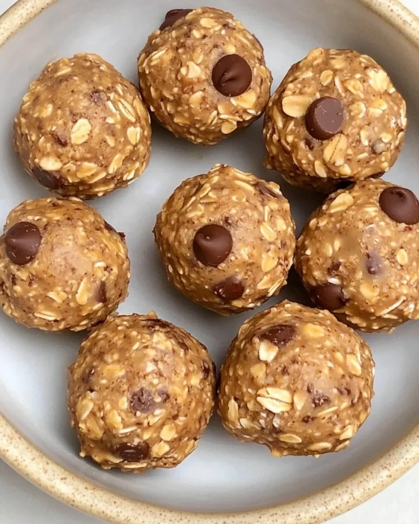 No-Bake Peanut Butter Energy Bites