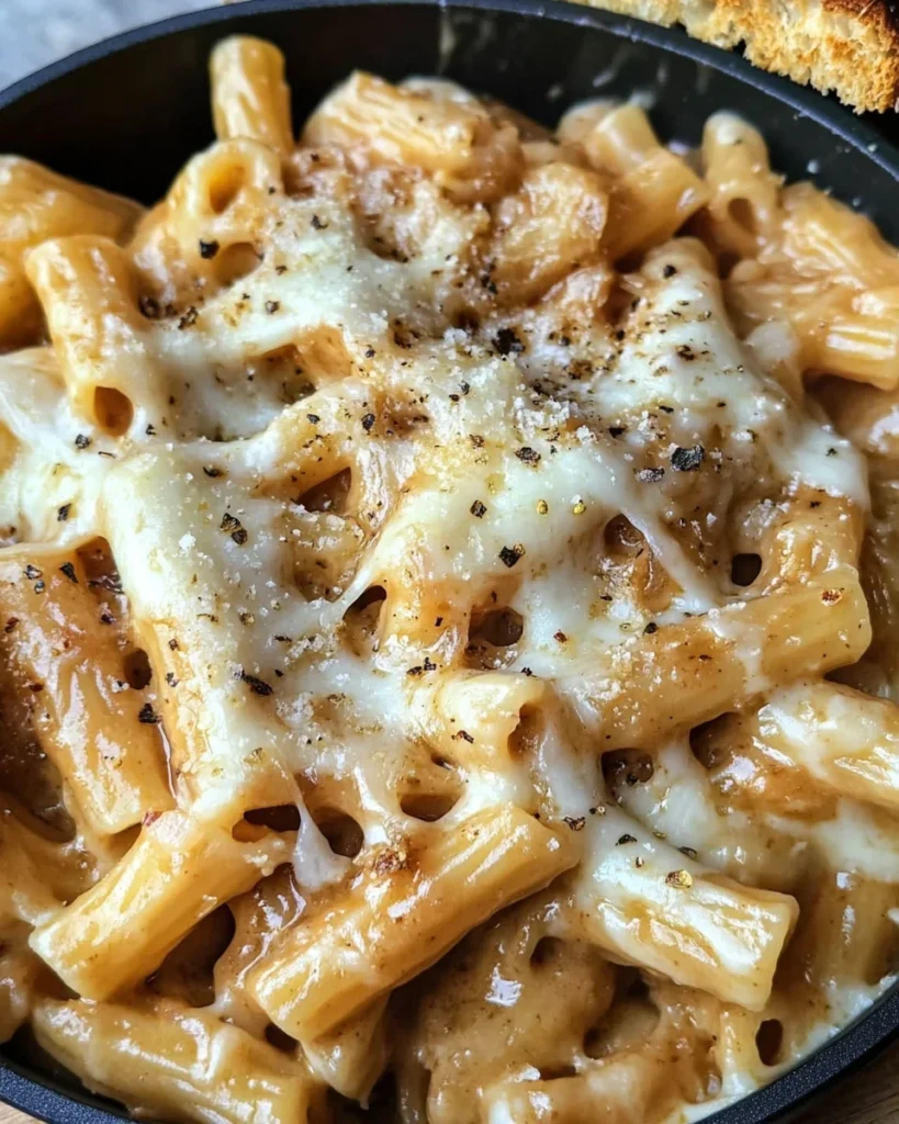 One Pot French Onion Pasta