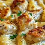 One Pot Garlic Parmesan Chicken Pasta