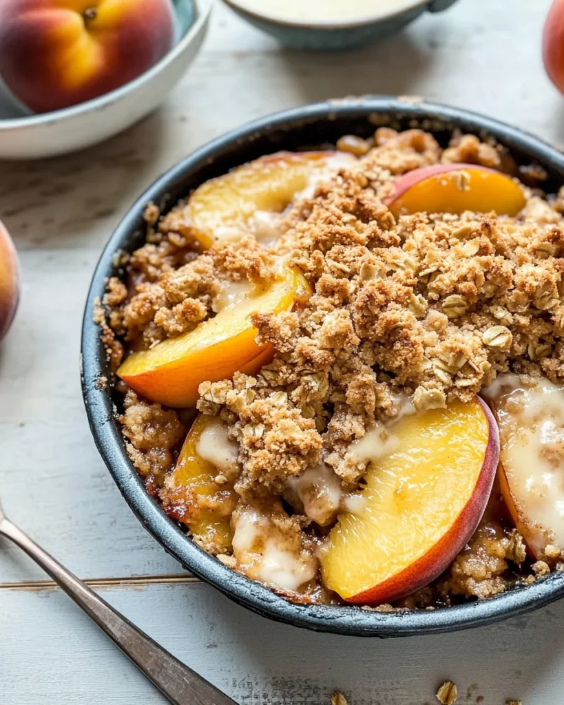 Peach Crisp