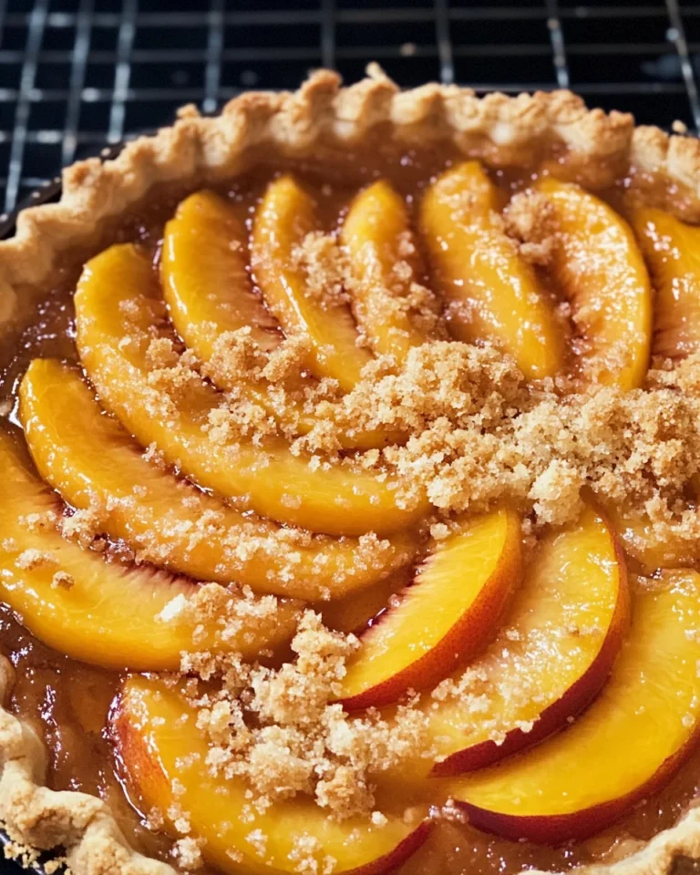 Peach Tart