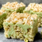 Pistachio Rice Krispie Treats Recipe