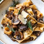 Portobello Mushroom Pappardelle