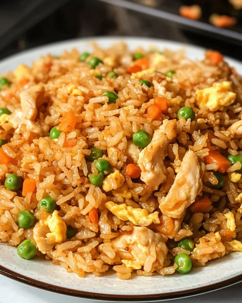 Quick & Easy Chicken Fried Rice