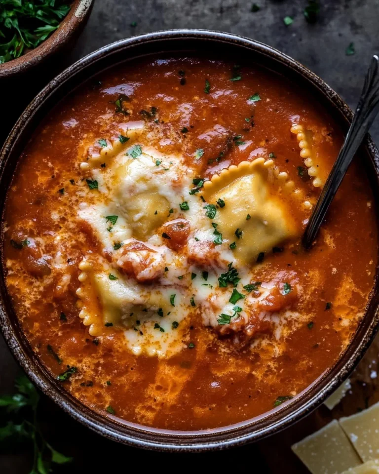 Ravioli Soup