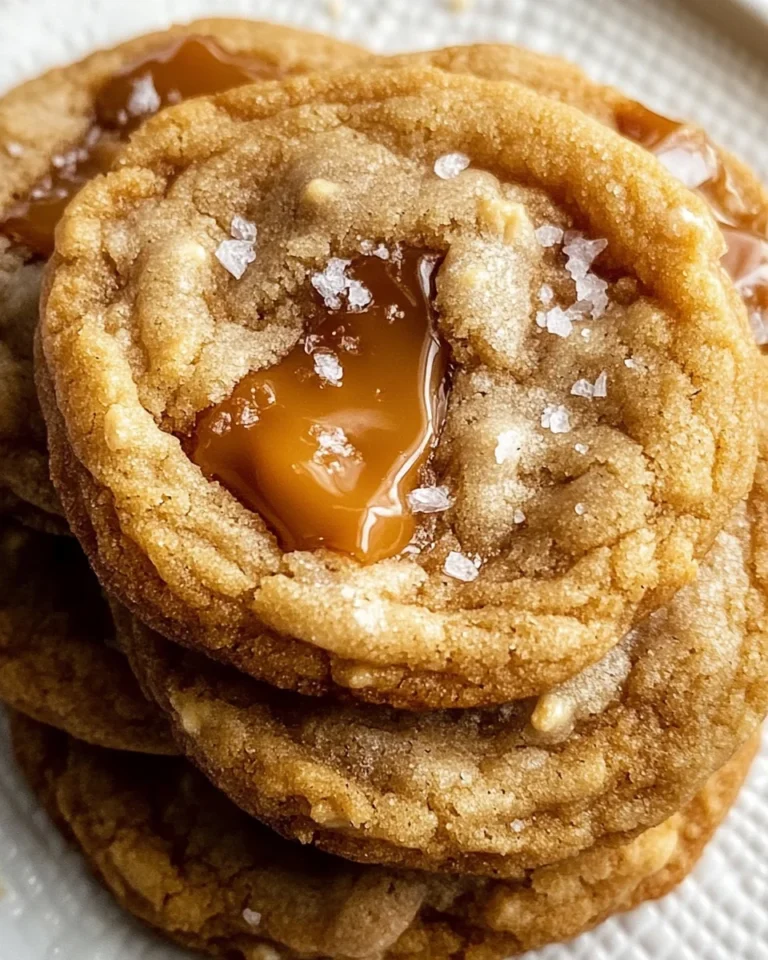 Sea Salt Caramel Cookies